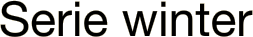 Serie winter